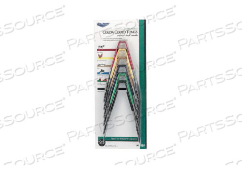 OEM#: 4780911UTILITY TONG MULTI-COLORED SET by Vollrath