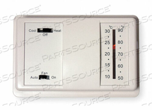 OEM#: 4PU47LOW V MECHANICAL TSTAT 50 TO 90F WHITE by DAYTON ELECTRIC MANUFACTURING CO