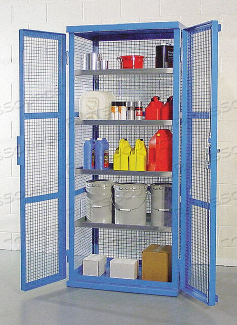 OEM#: K32-3517ENCLOSED CONTAINMENT SHELVES GALVANIZED by Denios