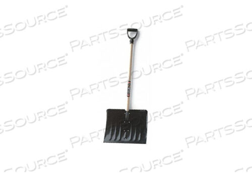 OEM#: 1640700TRUETEMPER 18 STEEL BLADE COMBO SNOW SHOVEL W/ WOOD D-GRIP HANDLE by True Temper