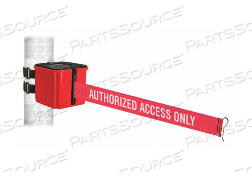 BELT BARRIER 4-1/2 W X 4 H RED BELT