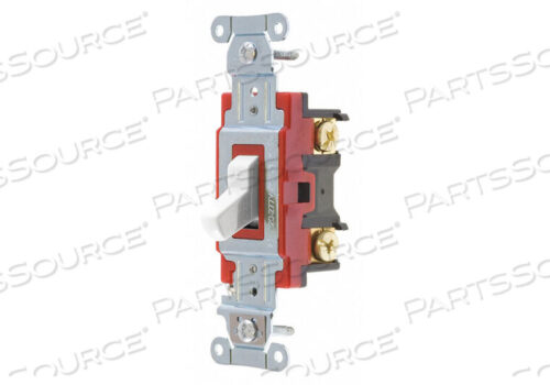 OEM#: 4901BWWALL SWITCH 20A WHITE 1-POLE TYPE TOGGLE by Hubbell Power Systems