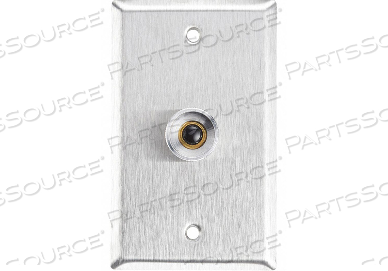 OEM#: RP-26WALL PLATE SINGLE GANG STAINLESS STEEL by Alarm Controls