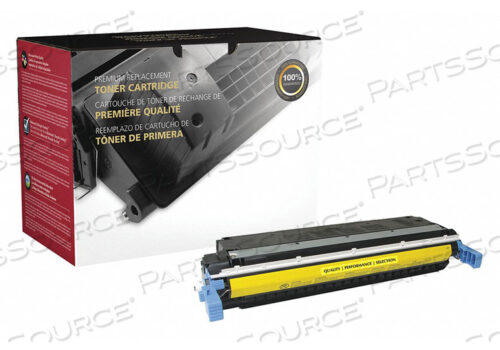 TONER CARTRIDGE YELLOW REMANUFACTURED