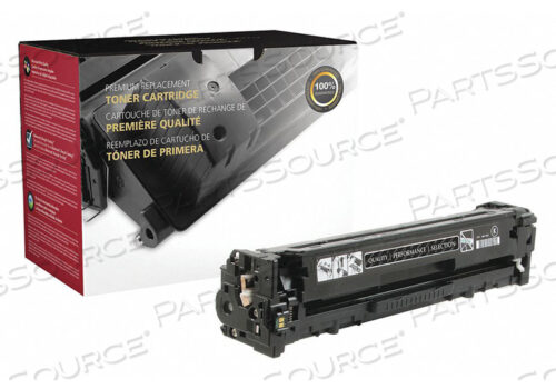 TONER CARTRIDGE BLACK REMANUFACTURED