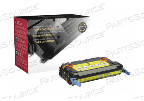 TONER CARTRIDGE YELLOW REMANUFACTURED