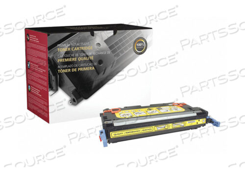 TONER CARTRIDGE YELLOW REMANUFACTURED
