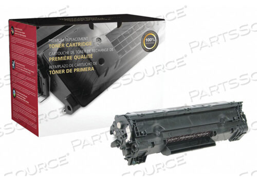 TONER CARTRIDGE BLACK REMANUFACTURED