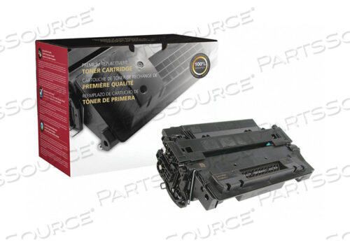 TONER CARTRIDGE BLACK REMANUFACTURED