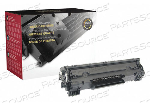TONER CARTRIDGE BLACK REMANUFACTURED