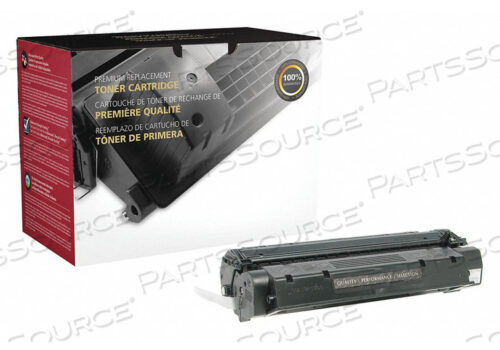 TONER CARTRIDGE BLACK REMANUFACTURED