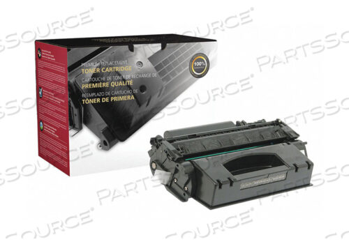 TONER CARTRIDGE BLACK REMANUFACTURED