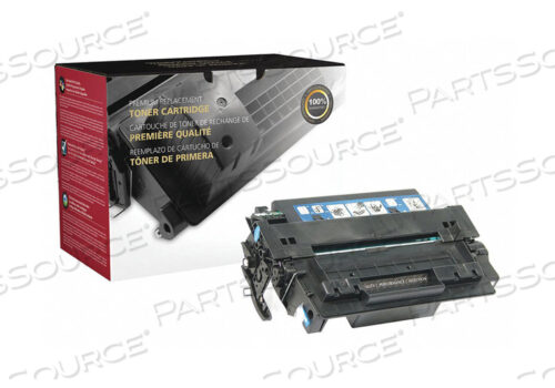 TONER CARTRIDGE BLACK REMANUFACTURED