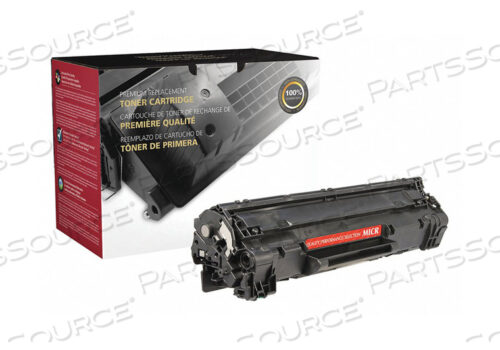 TONER CARTRIDGE BLACK REMANUFACTURED