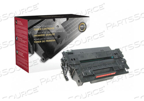 TONER CARTRIDGE BLACK REMANUFACTURED