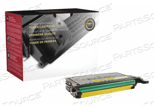 TONER CARTRIDGE YELLOW REMANUFACTURED