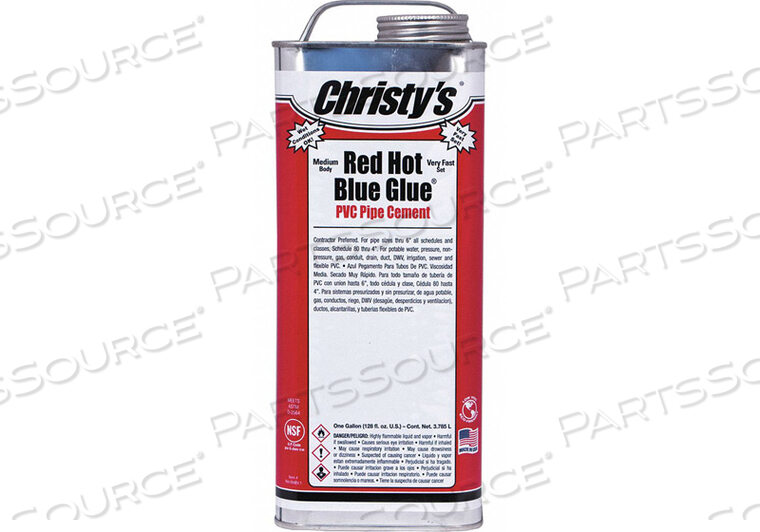 OEM#: RH-RHBV-GL-6PIPE CEMENT NAVY 128 OZ. by Christys