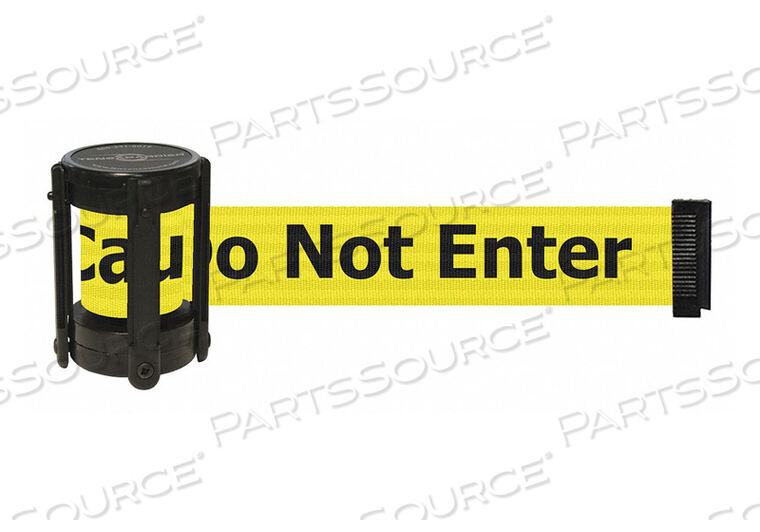 OEM#: CASSETTE-STD-NO-YAX-CBARRIER POST PLASTIC POST BLACK FINISH by Tensabarrier