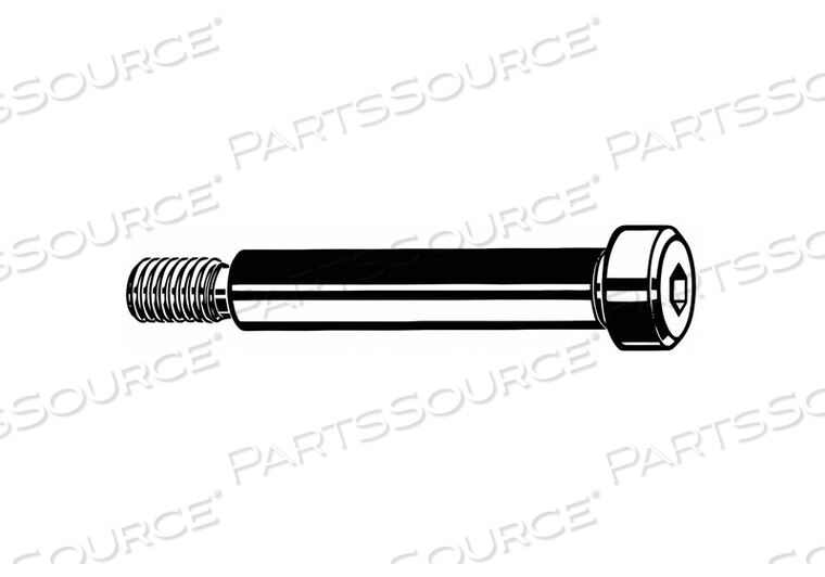 OEM#: M07111.060.0030SHOULDER SCREW HEX SOCKET M5-0.80MM PK5 by Fabory
