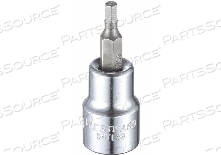 OEM#: 54TL69SOCKET BIT HEX SAE 9/64 TIP 1-3/4 L by Westward