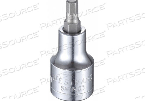 OEM#: 54TM93SOCKET BIT HEX METRIC 6MM TIP 2-1/4 L by Westward