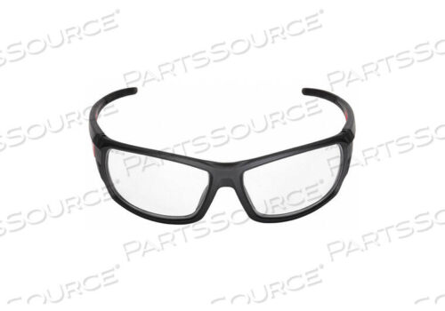 OEM#: 48-73-2021SAFETY GLASSES BLACK FRAME CLEAR LENS by Milwaukee Electric Tools
