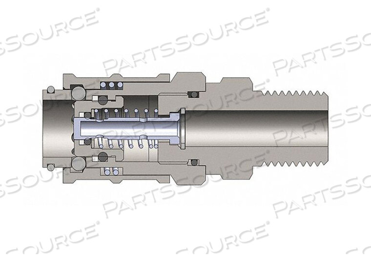 OEM#: 4PM8P-SERIES THOR MALENPT 1 COUPLER 1/2 ST by Dixon Valve and Coupling