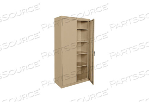 G6545 SHELVING CABINET 78 H 36 W TROPIC SAND