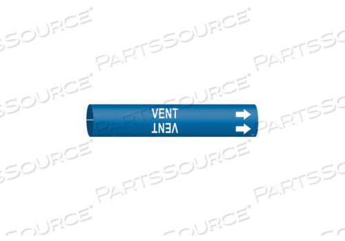 OEM#: 4149-BPIPE MARKER VENT BLUE 1-1/2 TO 2-3/8 IN by Brady Americas