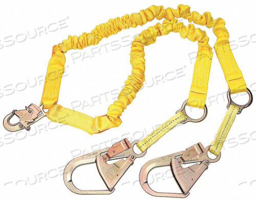 OEM#: 1244750SHOCK-ABSORBING LANYARD YELLOW by 3M Consumer
