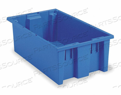 OEM#: 35195BLUENEST AND STACK CONTAINER 19-1/2 IN BLUE by Akro-Mils / Myers Industries, Inc