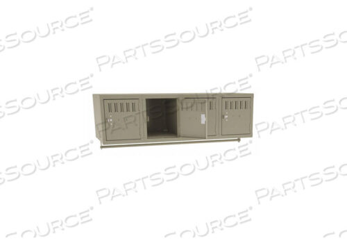 OEM#: BS1-121812-4SDWALL BOX LOCKR LVRD 4 WIDE 1 TIER SAND by Tennsco Corp.
