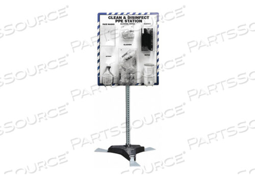 OEM#: PRF311CLEAN AND DISINFECT PPE STATION by Accuform Manufacturing, Inc.