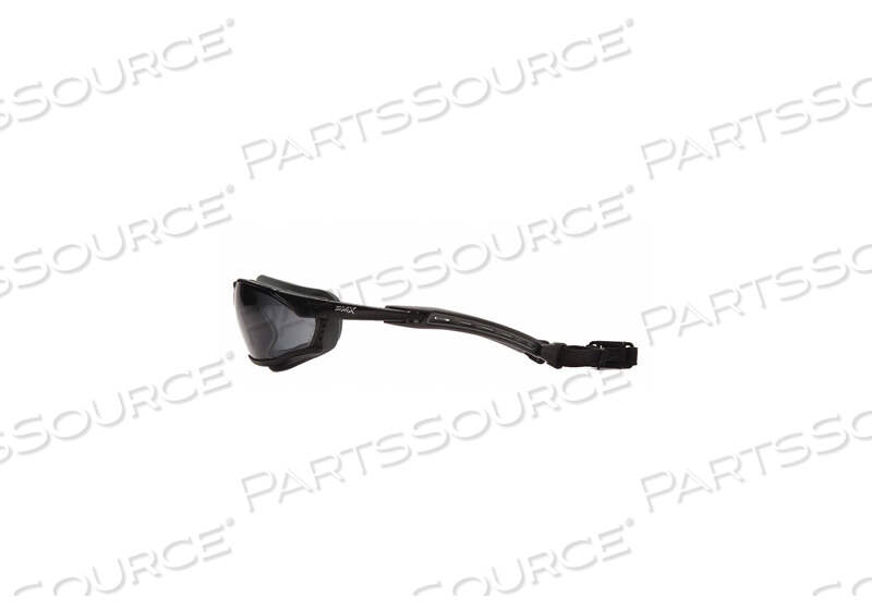 OEM#: GB9420STMSAFETY GLASSES ANTI-FOG BLACK GRAY LENS by Pyramex