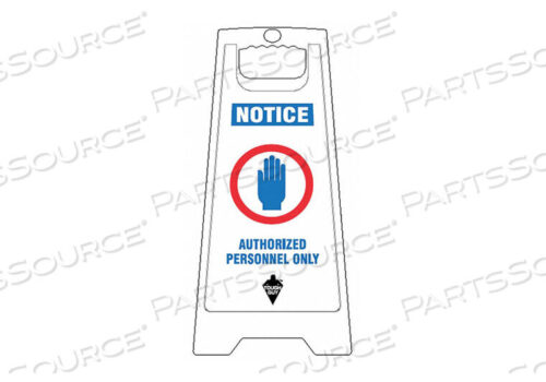 OEM#: 6DMG4FLOOR SIGN WHITE 24 IN. 2 SIDED by Tough Guy