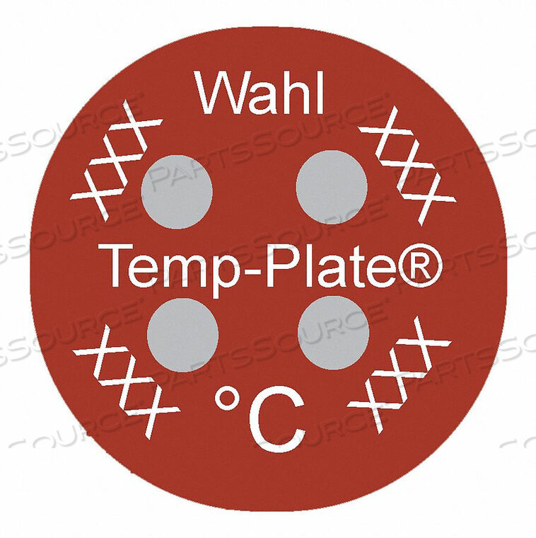OEM#: 444-072CNON-REV TEMP INDICATOR MYLAR PK10 by Wahl