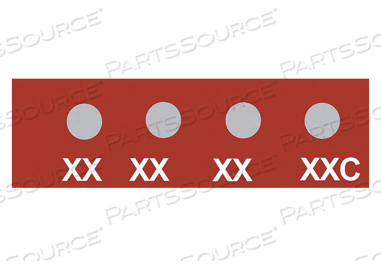 OEM#: 441-223CNON-REV TEMP INDICATOR KAPTON PK10 by Wahl