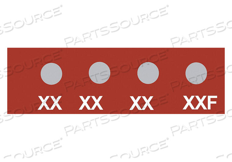 OEM#: 441-141FNON-REV TEMP INDICATOR MYLAR PK10 by Wahl