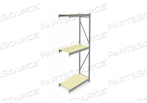 OEM#: 6940BULK RACK ADD-ON 120 H 48 W 24 D GRAY by Tennsco Corp.