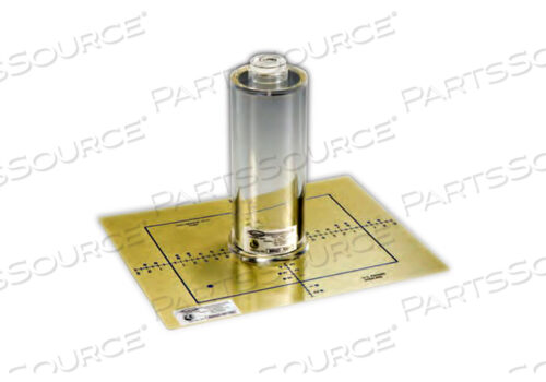 COLLIMATOR, STAINLESS STEEL PLATE, 6.3 IN, 260 G, ALIGNMENT QC