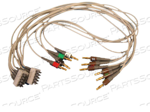 OEM#: 3840181710 LEAD BANANA PLUG ECG LEADWIRE by AirLife (aka SunMed Group, LLC)
