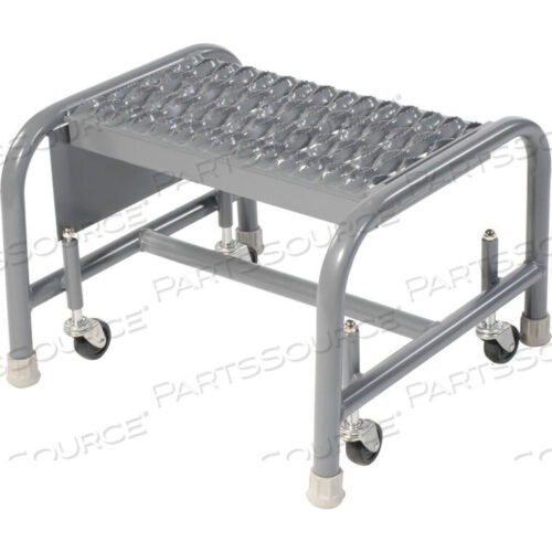 OEM#: WLSR001162-D2GRIP 16W 1 STEP STEEL ROLLING LADDER 20D TOP STEP by Tri-Arc