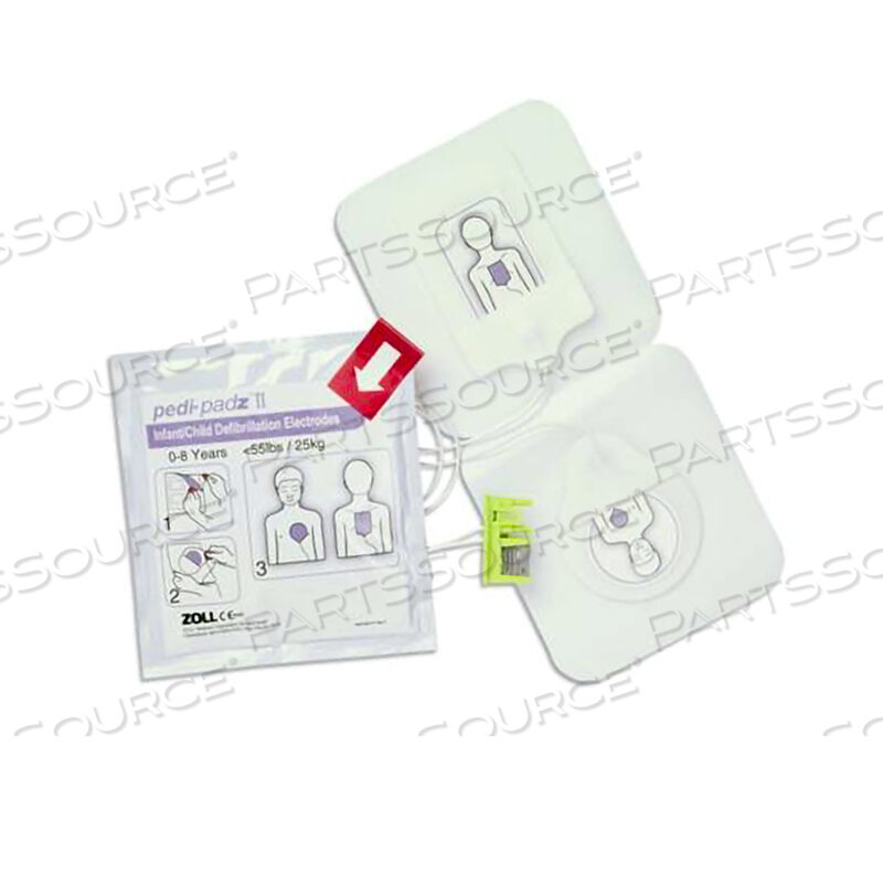 OEM#: 8900-0212-01ONESTEP™ ADHESIVE TAPE ADULT SNAP CONNECTOR PACING RESUSCITATION ELECTRODE by ZOLL Medical Corporation