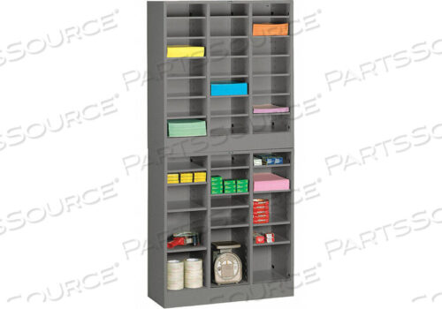OEM#: 4075 MED GREYLITERATURE SORTER LETTER SIZED GRAY by Tennsco Corp.