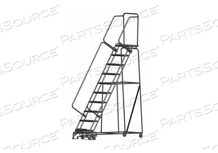 OEM#: WA103214GLOCKSTEP ROLLING LADDER STEEL 100 IN.H by Ballymore