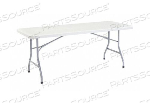 OEM#: BT-3072FLDG TBL RECTGL POLYPROPYLENE 72 L 30 W by National Public Seating