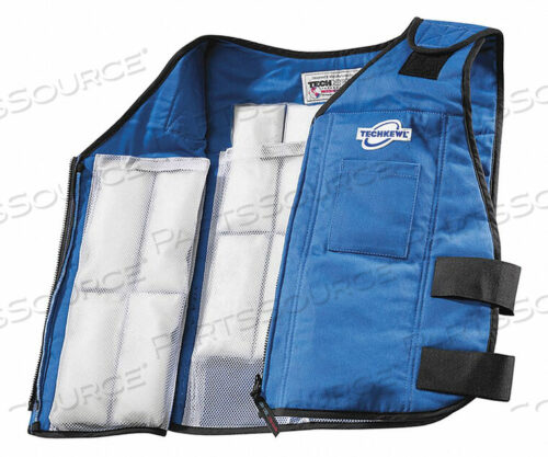 OEM#: 6626-BLUEM/LE7357 COOLING VEST BLUE 5 TO 10 HR. M/L by Cetis