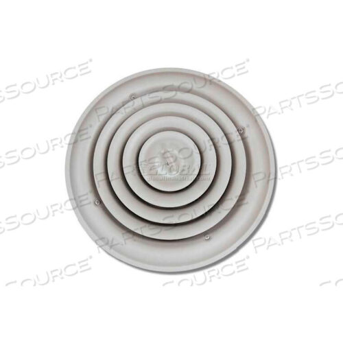 OEM#: SG-RCR 06SPEEDI-GRILLE ROUND CEILING VENT REGISTER COVER ADJ. BOWTIE DAMPER 6 by Applied Applications Intl, LLC