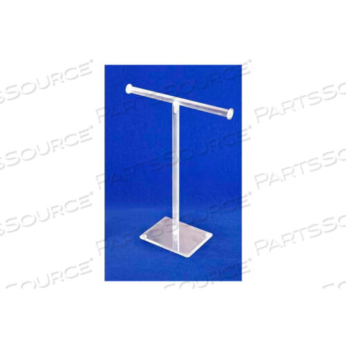 BRACELET BAR, 18-1/2 H, TUBING BAR 10 L, ACRYLIC, CLEAR