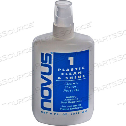 OEM#: NOVUS-7020PLASTIC CLEAN & SHINE 8OZ. by Azar International